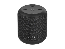 Infinity (JBL) Fuze 100 Deep Bass Dual Equalizer IPX7 Waterproof Portable Wireless Speaker (Charcoal Black)